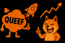 QueefCoin puff mascot – variant 1