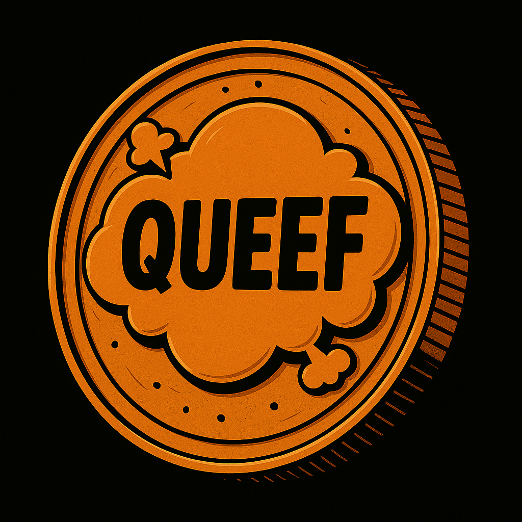QueefCoin puff mascot – variant 3