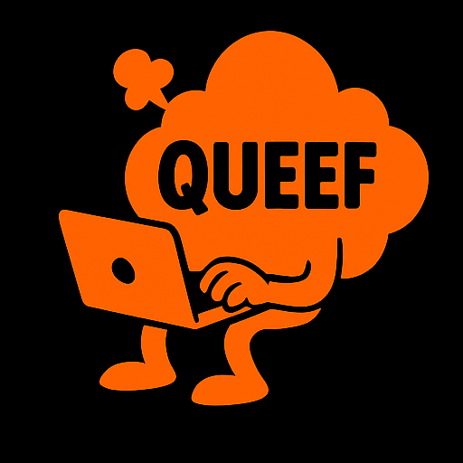 QueefCoin puff mascot – variant 6